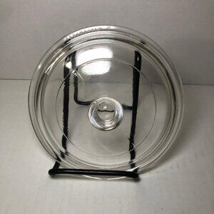 Pyrex Round Glass Replacement Lid P-81-C Clear P81C Glass Lid Only